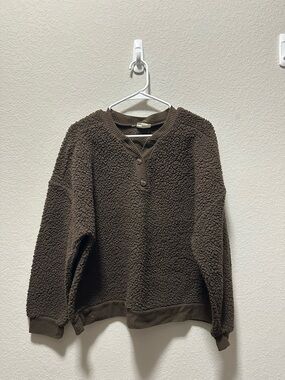 sherpa sweatshirt